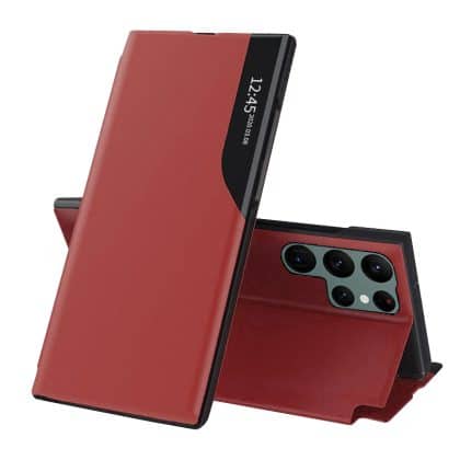 Techsuit eFold - θήκη για Samsung Galaxy S22 Ultra 5G - Κόκκινο