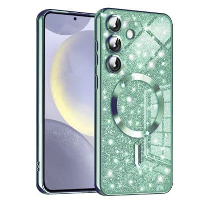Techsuit Luxury Glitter - θήκη για Samsung Galaxy S24+ - Πράσινο