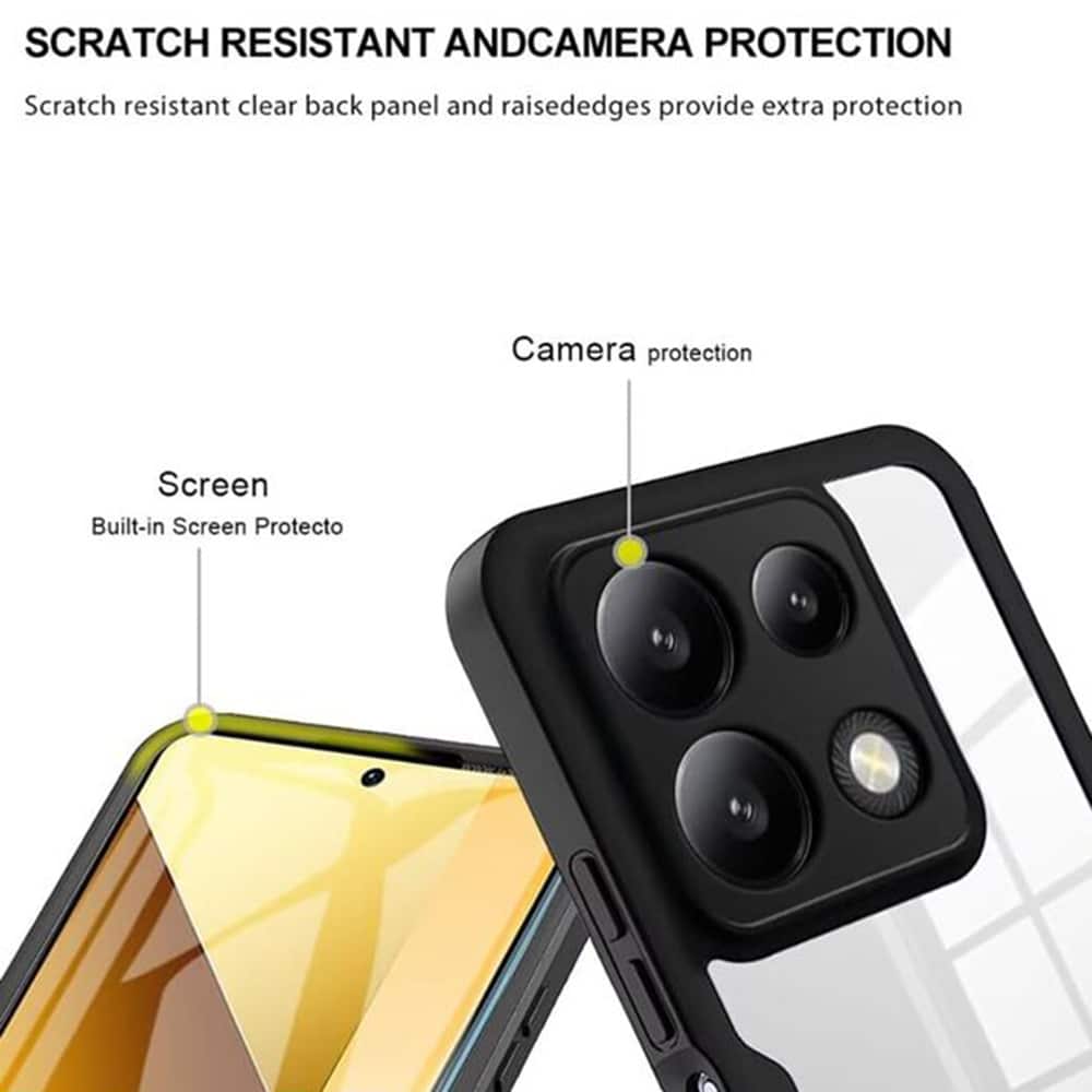 Techsuit ColorVerse 360 Series - θήκη για Xiaomi Poco X6 Pro - Μαύρο - Image 4
