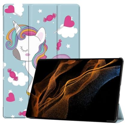 Techsuit FoldPro - θήκη για Samsung Galaxy Tab S8 Ultra - Πολύχρωμο