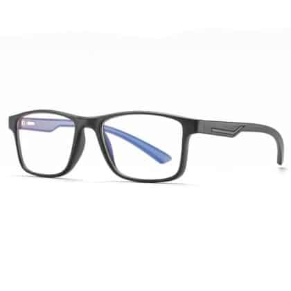 Techsuit - Γυαλιά Anti-Blue Light Reflex TR90 (F2388) - Ορθογώνια - Μαύρο Άμμου / Γκρι One Size