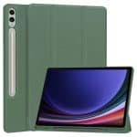 Techsuit - Flex Trifold (με Θήκη για Μολύβι) - Samsung Galaxy Tab S9 Plus - Πράσινο