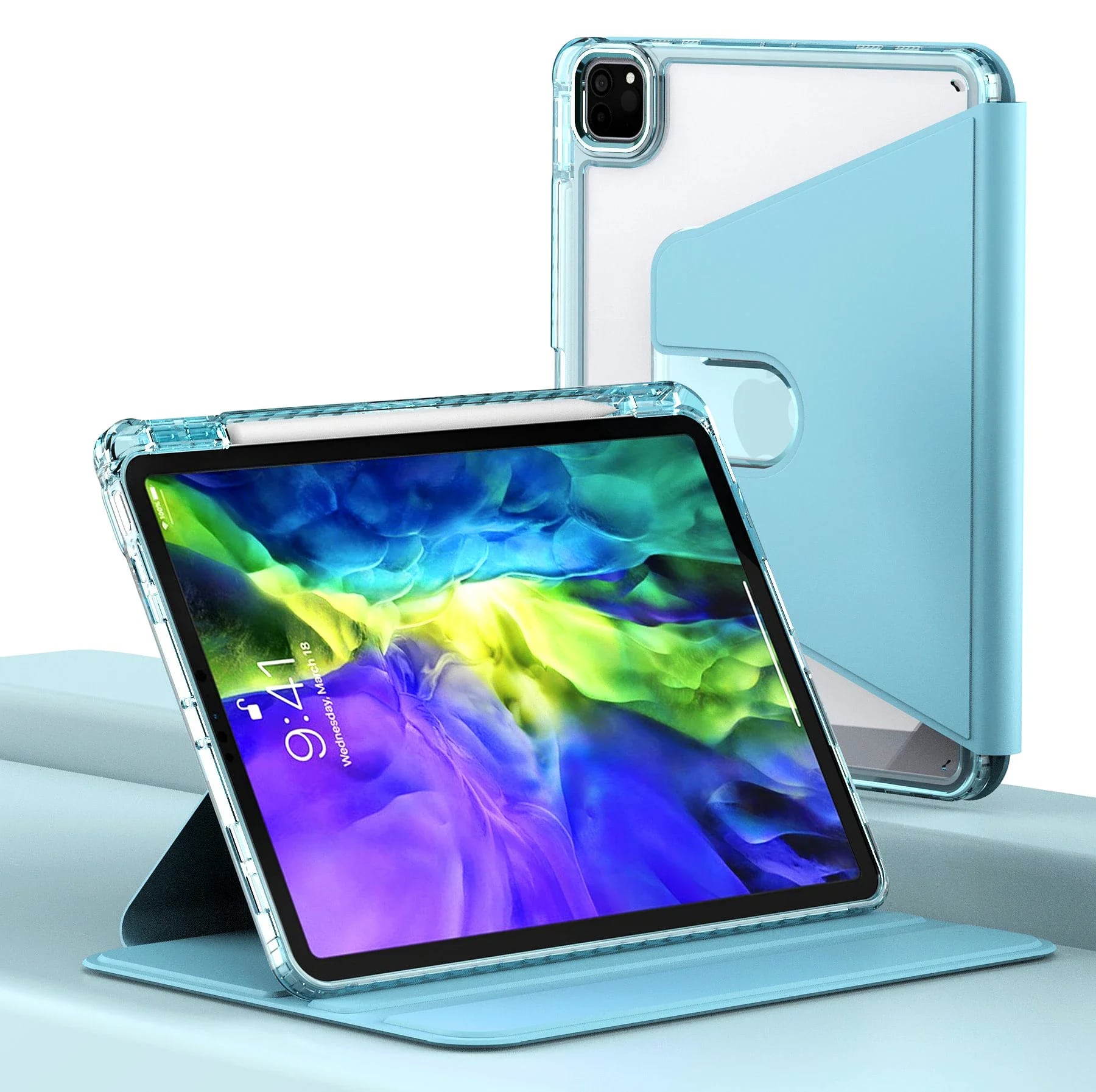 Techsuit - Crystal Vision - iPad Pro 11 (2018 / 2020 / 2021 / 2022) - Bleu - Image 2