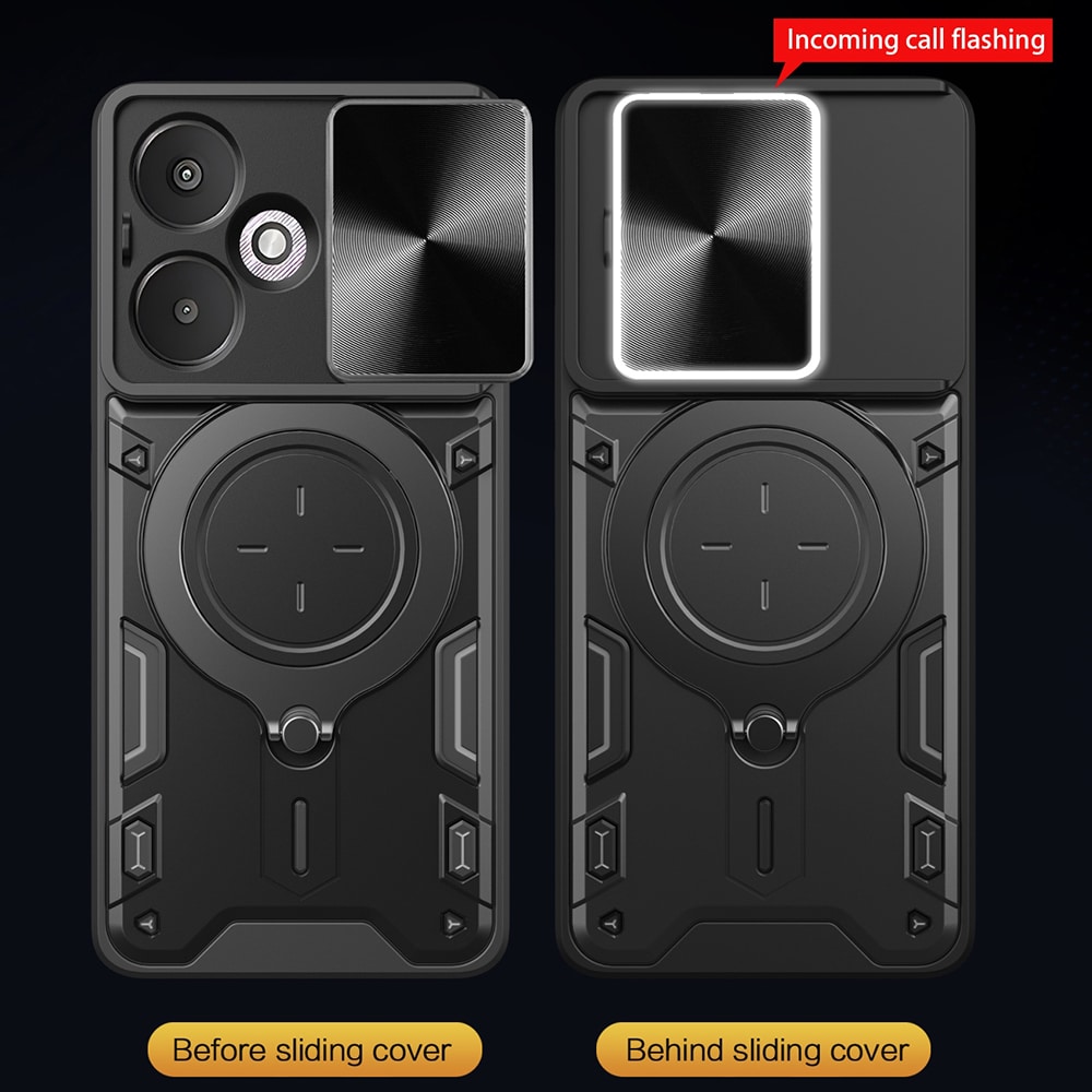 Techsuit CamGuard Pro - θήκη για Xiaomi Redmi 13C 5G - Ροζ - Image 2