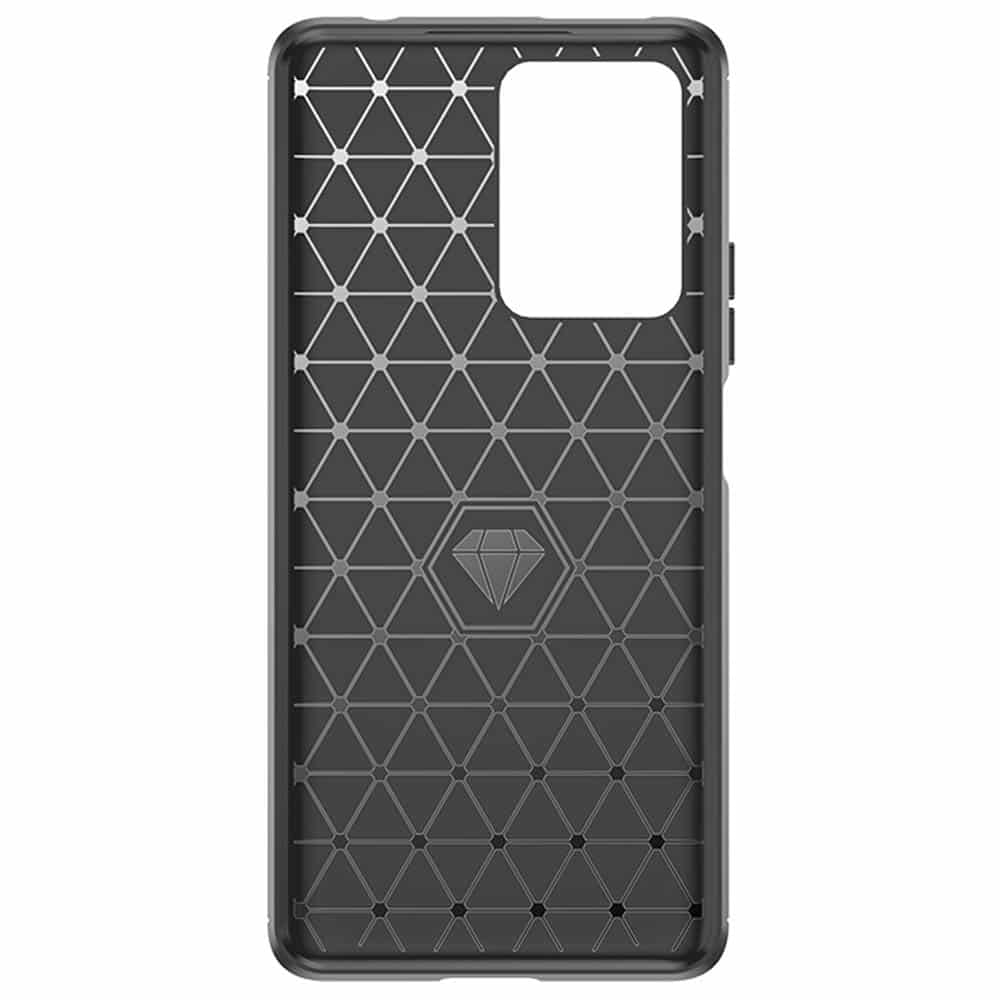 Techsuit Carbon Silicone - θήκη για Xiaomi 11T - Μαύρο - Image 3