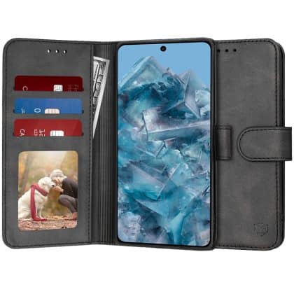 Techsuit Diary Book - θήκη για Google Pixel 8 Pro - Μαύρο