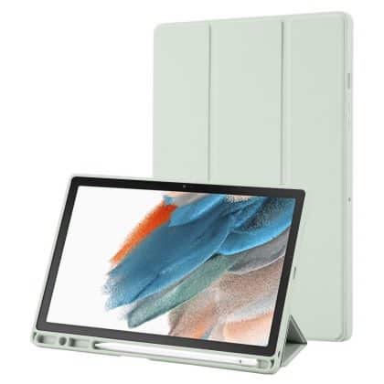 Techsuit - Flex Trifold (με θήκη για stylus) - Samsung Galaxy Tab A8 10.5 (2021) - Πράσινο Matcha