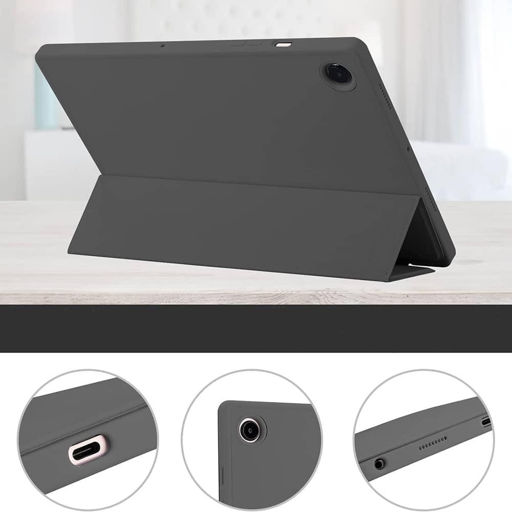 Techsuit - Flex Trifold (με θήκη για stylus) - Samsung Galaxy Tab A8 10.5 (2021) - Πράσινο Matcha - Image 2