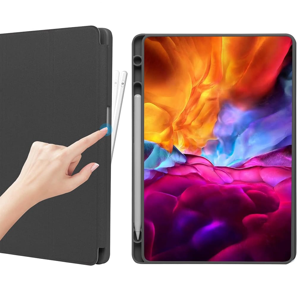 Techsuit - Flex Trifold (with Pencil Holder) - Samsung Galaxy Tab A9 - Purple - Image 2