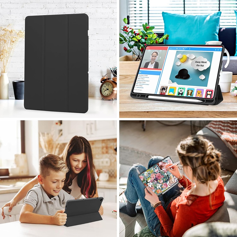 Techsuit - Flex Trifold (with Pencil Holder) - Samsung Galaxy Tab A9 - Purple - Image 4