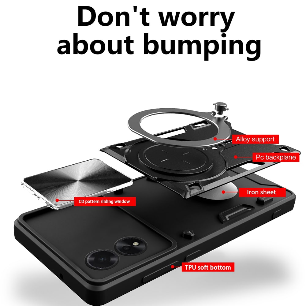 Techsuit CamGuard Pro - θήκη για Motorola Moto G14 - Μπλε - Image 2