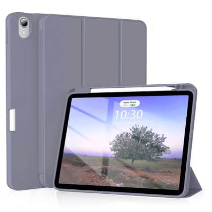 Techsuit Flex Trifold - θήκη για Apple iPad Air (2020) / (2022) - Μωβ