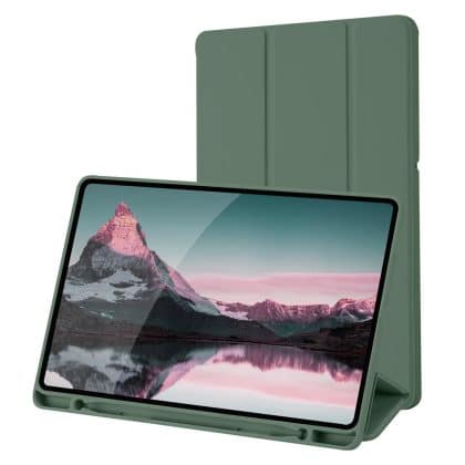 Techsuit - Flex Trifold (με θήκη για stylus) - Samsung Galaxy Tab S6 Lite (2020/2022/2024) - Πράσινο