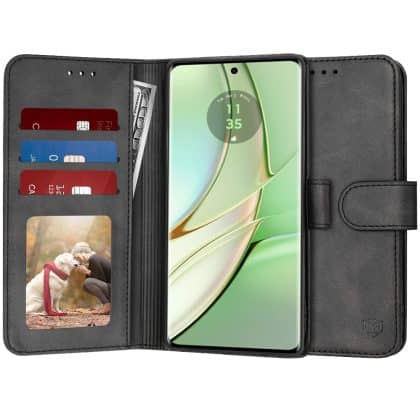 Techsuit Diary Book - θήκη για Motorola Edge 40 - Μαύρο