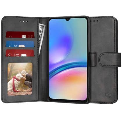 Techsuit Diary Book - θήκη για Samsung Galaxy A05s - Μαύρο