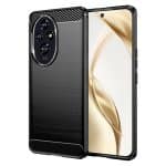 Techsuit Carbon Silicone - θήκη για Honor 200 - Μαύρο