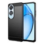 Techsuit Carbon Silicone - θήκη για Oppo A60 - Μαύρο