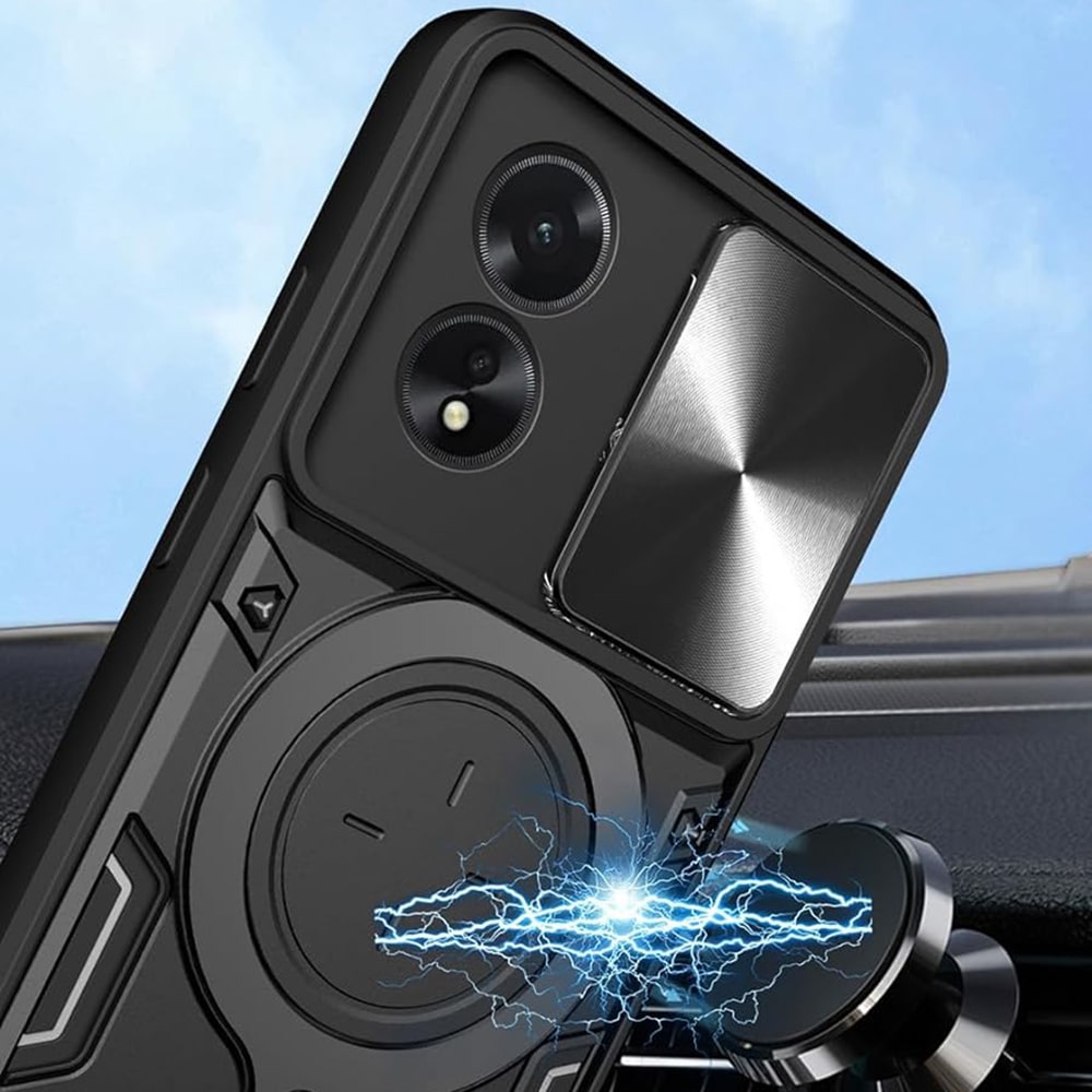 Techsuit CamGuard Pro - θήκη για Oppo A60 - Κόκκινο - Image 5