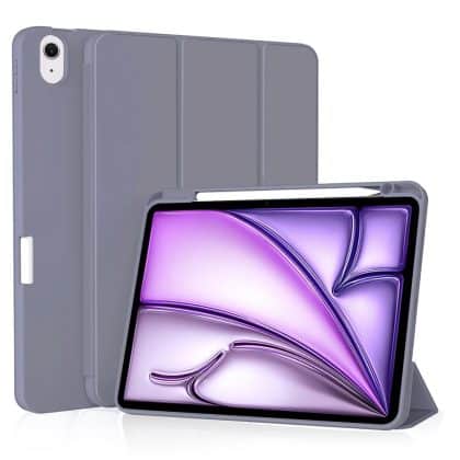 Techsuit - Flex Trifold (with Pencil Holder) - iPad Air 11 (2024) / Air 11 (2025) - Purple