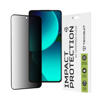 Techsuit - 111D Privacy Full Glue - Xiaomi 13T / 13T Pro - Black