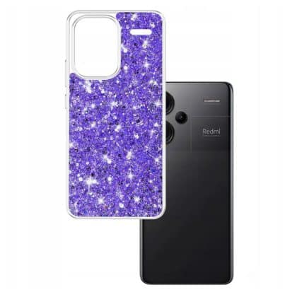 Techsuit Sparkly Glitter - θήκη για Xiaomi Redmi Note 13 Pro+ 5G - Πολύχρωμο