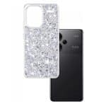 Techsuit Sparkly Glitter - θήκη για Xiaomi Redmi Note 13 Pro+ 5G - Λευκό