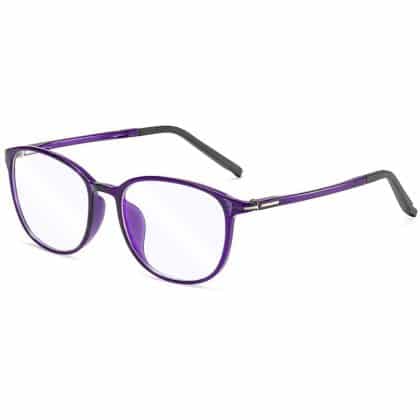 Techsuit - Γυαλιά Anti-Blue Light Reflex PC (F2822) - Στρογγυλά - Μωβ One Size