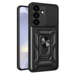 Techsuit CamShield Series - θήκη για Samsung Galaxy S24 FE - Μαύρο