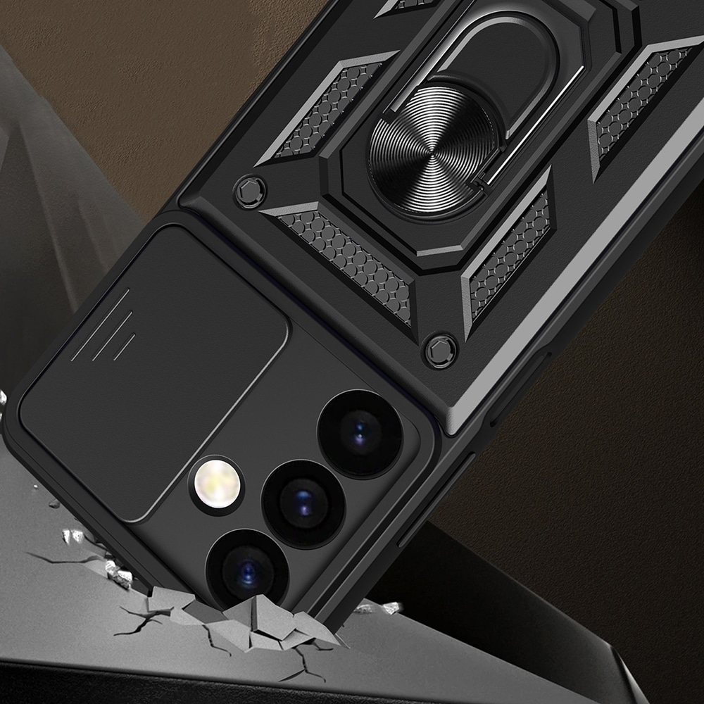 Techsuit CamShield Series - θήκη για Samsung Galaxy S24 FE - Μαύρο - Image 5