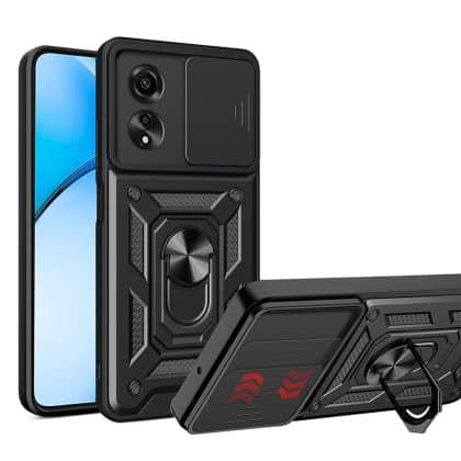 Techsuit CamShield Series - θήκη για Oppo A60 - Μαύρο