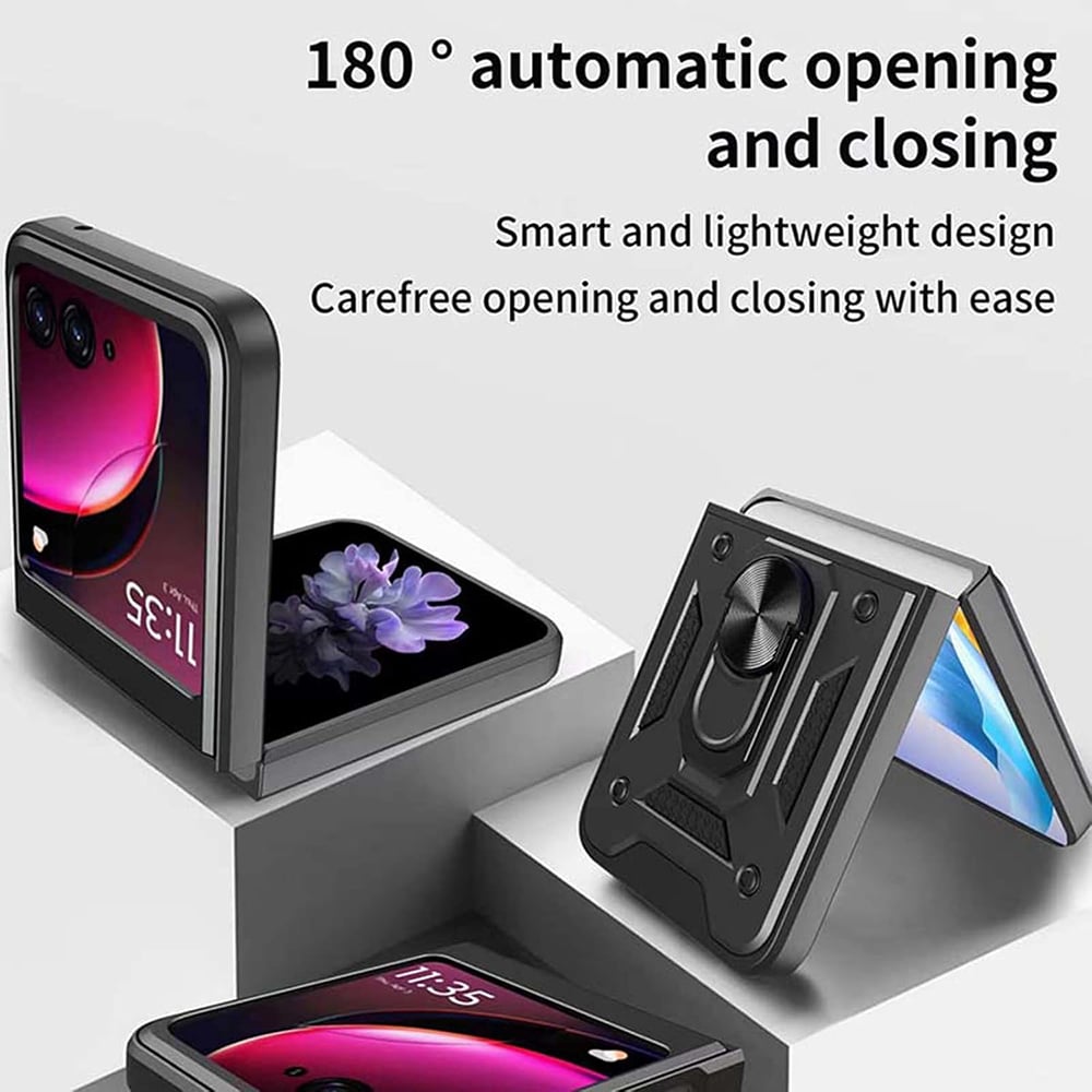 Techsuit CamShield Series - θήκη για Motorola Razr 50 / 60 - Μαύρο - Image 2