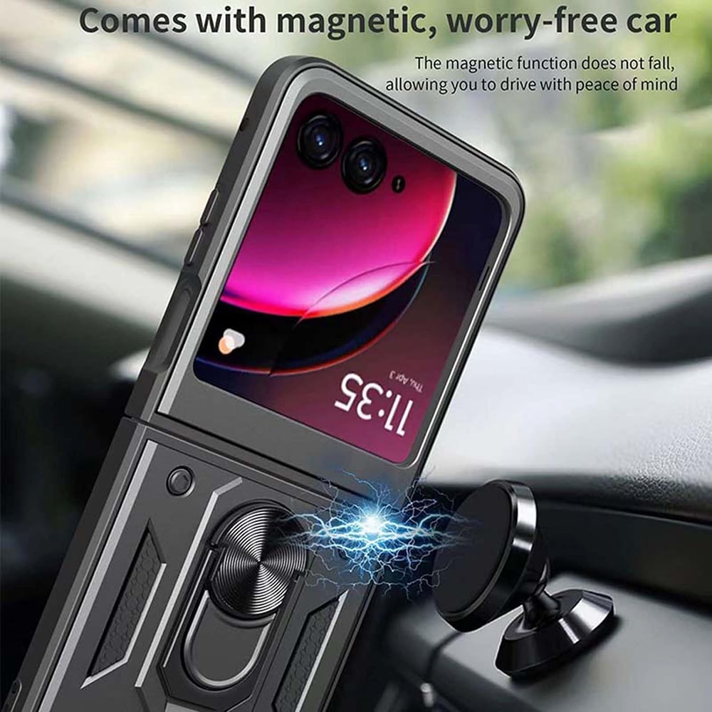 Techsuit CamShield Series - θήκη για Motorola Razr 50 / 60 - Μαύρο - Image 4
