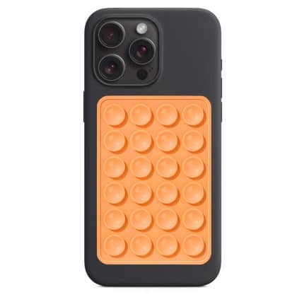 Techsuit - Βεντούζα κινητού για selfies  (SO-PAD) - Πορτοκαλί
