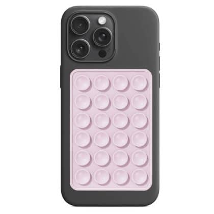 Techsuit - Βεντούζα κινητού για selfies  (SL-PAD) - Ανοιχτό Ροζ