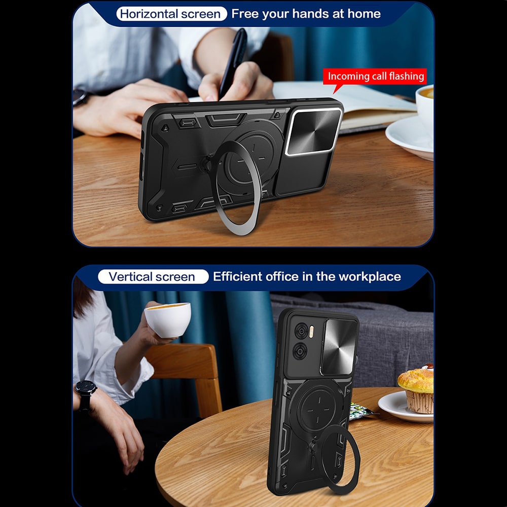 Techsuit CamGuard Pro - θήκη για Motorola Moto G85 - Μπλε - Image 6