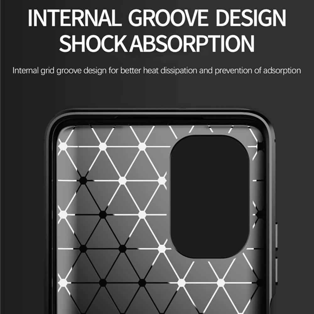Techsuit Carbon Silicone - θήκη για Xiaomi Mi 11i - Μαύρο - Image 5