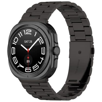 Techsuit Watchband (W010) - θήκη για Samsung Galaxy Watch Ultra - Μαύρο