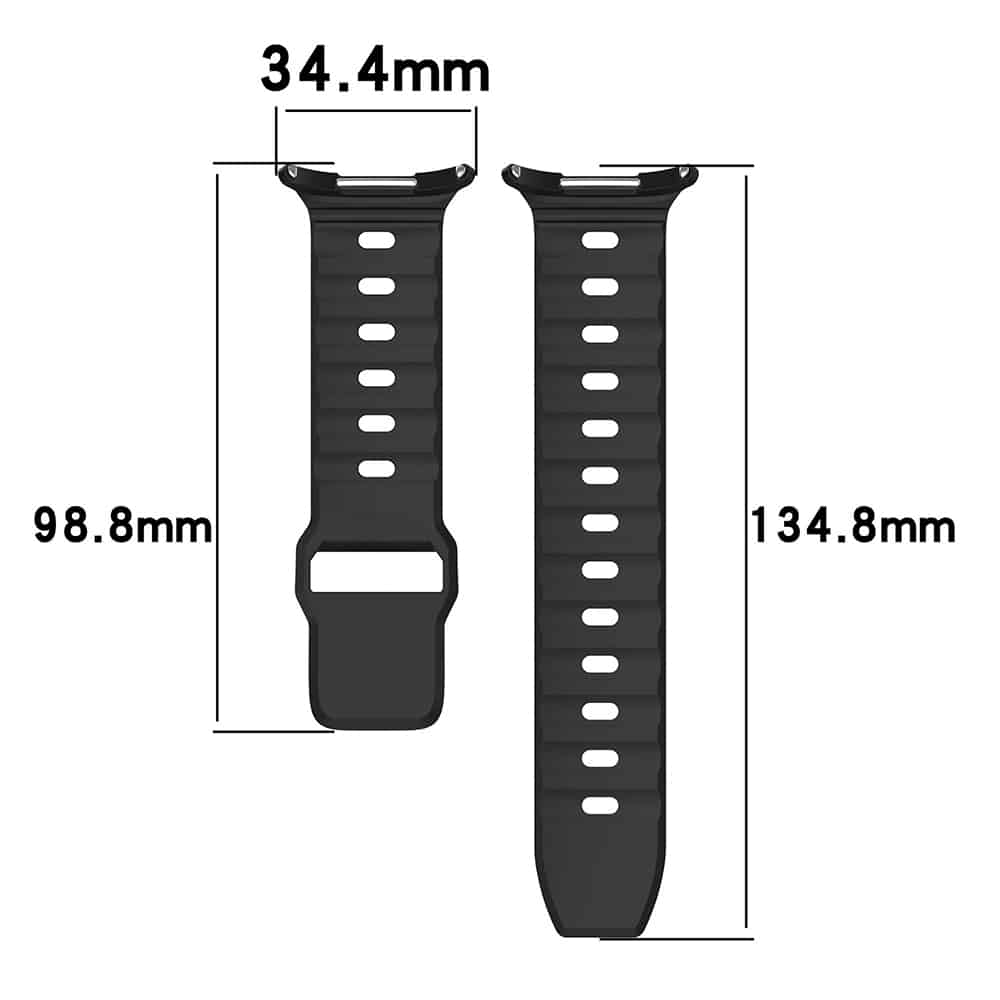 Techsuit - Watchband (W055) - Samsung Galaxy Watch Ultra 47mm - Beige - Image 6