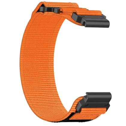 Techsuit - Watchband QuickFit 22mm (W057) - Garmin Fenix 5/5 Plus 6/6 Pro/7/Forerunner 935/945/955/Approach S60/S62 - Orange