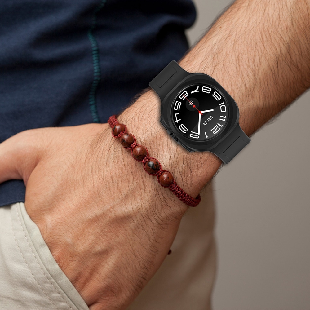 Techsuit - Watchband (W056) - Samsung Galaxy Watch Ultra 47mm - Gray - Image 5