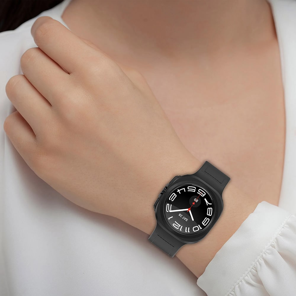 Techsuit - Watchband (W056) - Samsung Galaxy Watch Ultra 47mm - Gray - Image 6
