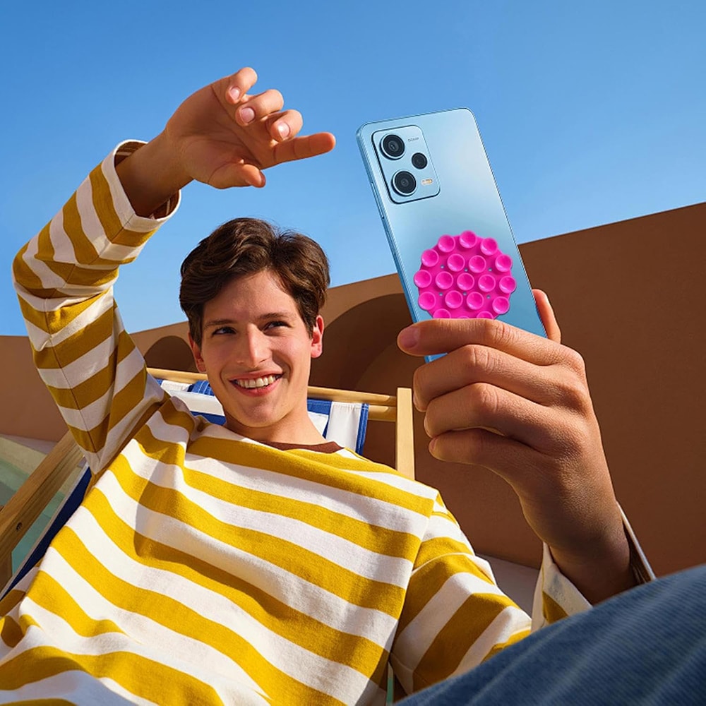 Techsuit - Βεντούζα κινητού για selfies (SP-CUP) - Ροζ - Image 2