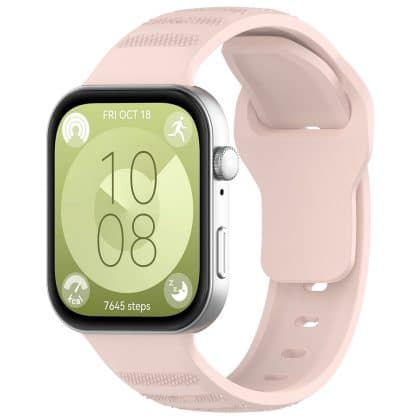 Techsuit Watchband (W050) - θήκη για Huawei Watch Fit 3 / 4 Pro - Ροζ