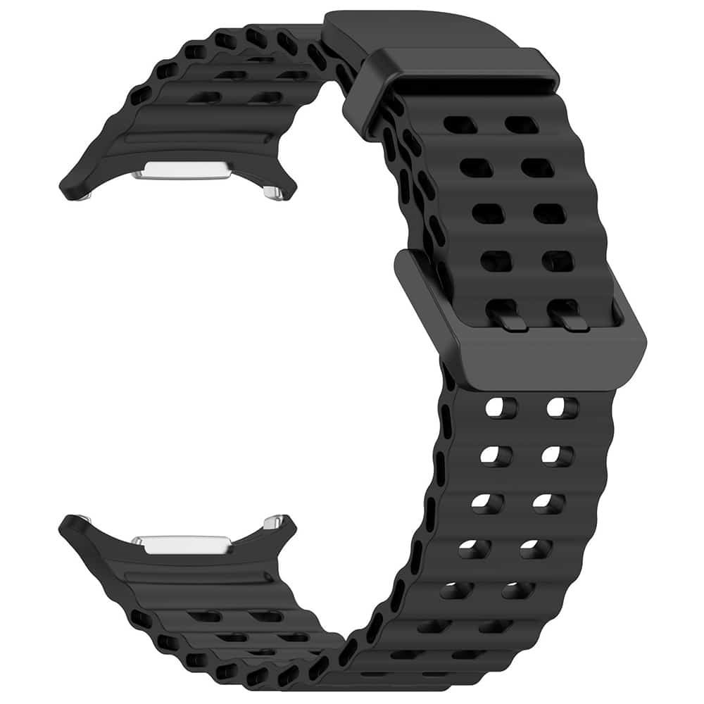 Techsuit - Watchband (W062) - Samsung Galaxy Watch Ultra 47mm - Black - Image 2