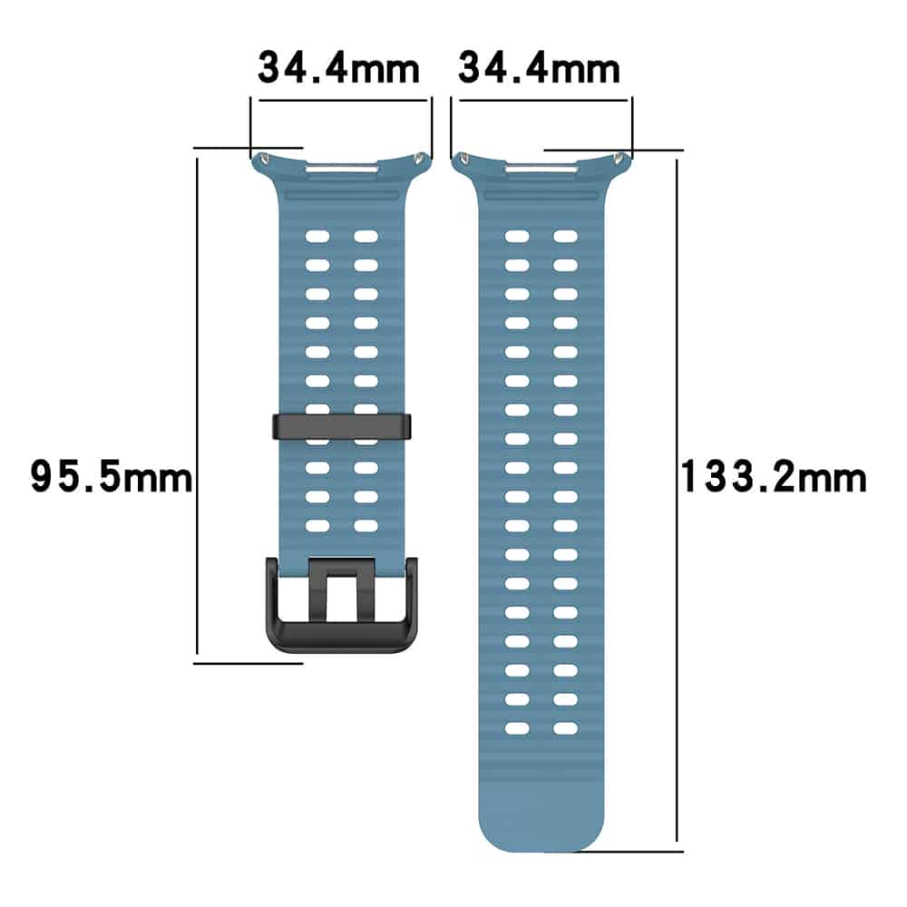 Techsuit - Watchband (W062) - Samsung Galaxy Watch Ultra 47mm - Black - Image 6