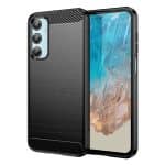 Techsuit Carbon Silicone - θήκη για Samsung Galaxy M35 - Μαύρο