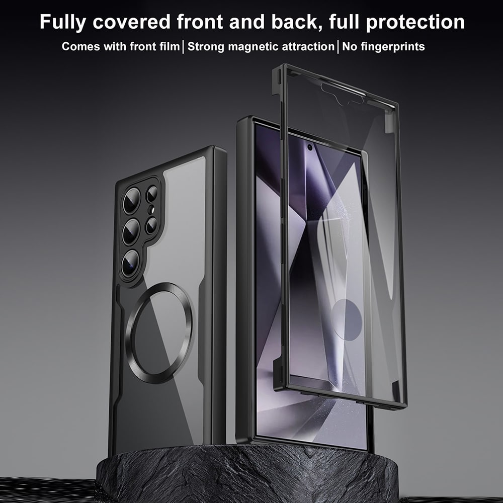 Techsuit ColorVerse 360 MagSafe Series - θήκη για Samsung Galaxy S24 Ultra - Μαύρο - Image 4