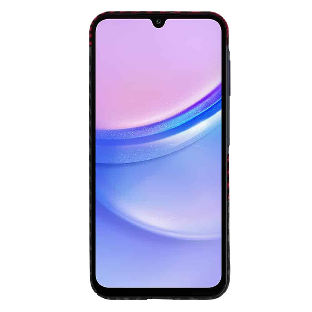 Techsuit Carbonite FiberShell - θήκη για Samsung Galaxy A15 / 5G - Κόκκινο - Image 3