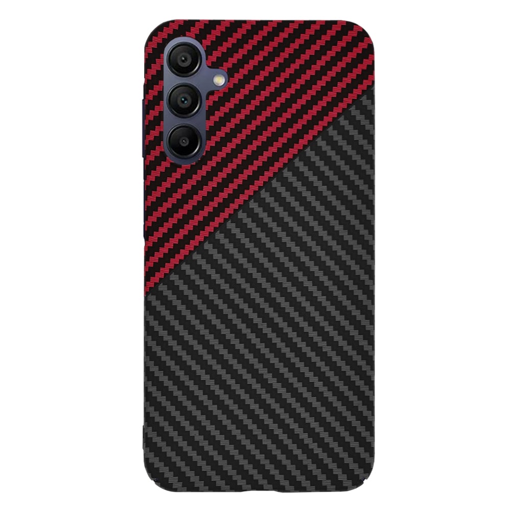 Techsuit Carbonite FiberShell - θήκη για Samsung Galaxy A15 / 5G - Κόκκινο - Image 2