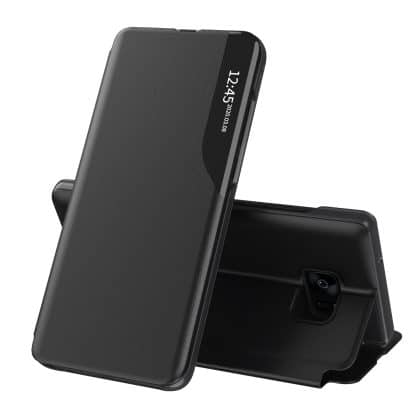 Techsuit eFold - θήκη για Samsung Galaxy S7 edge - Μαύρο